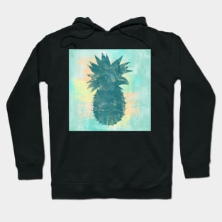 Painted Pineapple Tropical Colors Hoodie